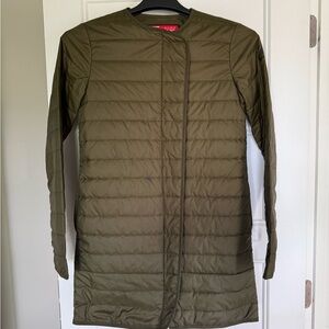 Olive Green Quilted Women’s Light Puffer by Nike